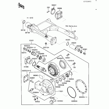 DRIVE SHAFT/FINAL GEARS