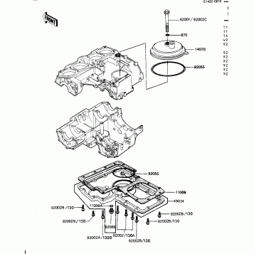 BREATHER COVER/OIL PAN