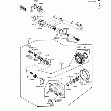 DRIVE SHAFT/FINAL GEARS