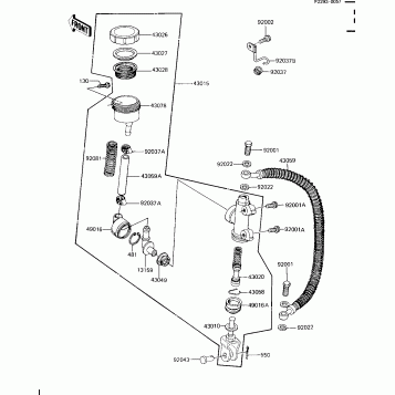 REAR MASTER CYLINDER