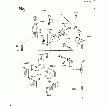 IGNITION SWITCH/LOCKS/REFLECTORS