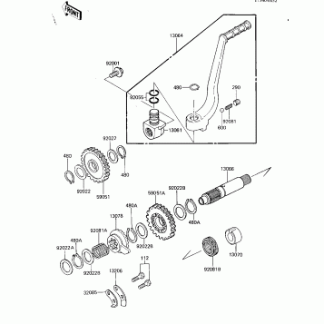 KICKSTARTER MECHANISM