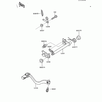 GEAR CHANGE MECHANISM