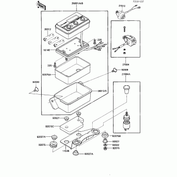 METER (KDX200-A1/A2)