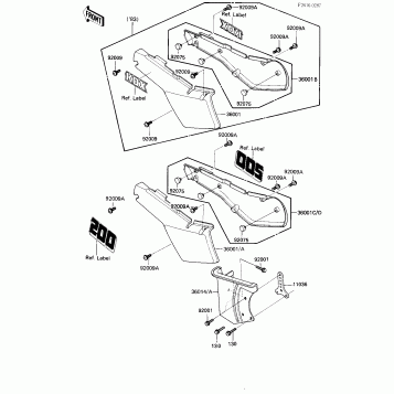 SIDE COVERS/CHAIN COVER