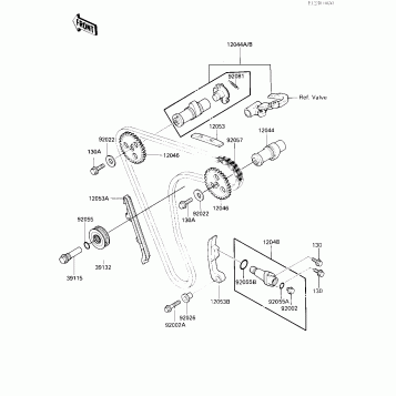 CAMSHAFTS/CHAIN/TENSIONER