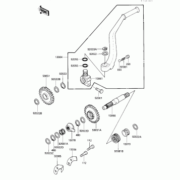 KICKSTARTER MECHANISM