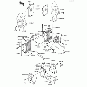 RADIATOR/FAN/COOLANT TANK