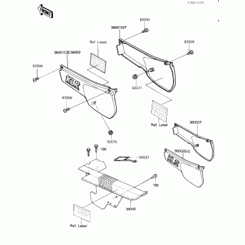 SIDE COVERS/CHAIN COVER