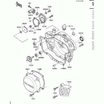 ENGINE COVERS/WATER PUMP