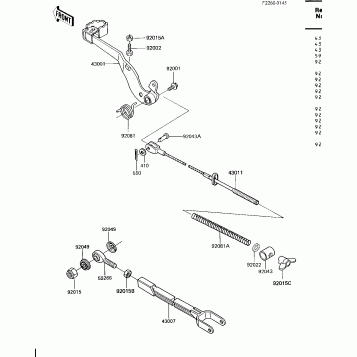 BRAKE PEDAL/TORQUE LINK