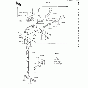 FRONT MASTER CYLINDER