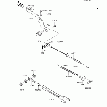 BRAKE PEDAL/TORQUE LINK