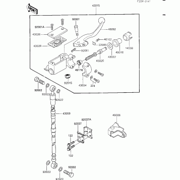 FRONT MASTER CYLINDER