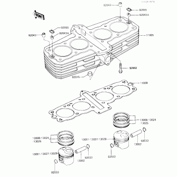 CYLINDER/PISTONS