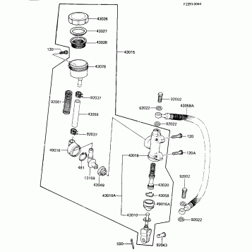 REAR MASTER CYLINDER