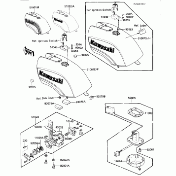 FUEL TANK (ZX550-A1/A2)