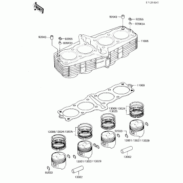 CYLINDER/PISTONS