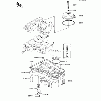 BREATHER COVER/OIL PAN