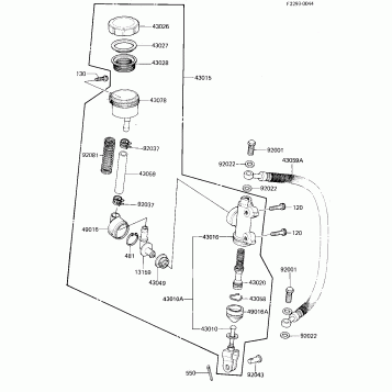 REAR MASTER CYLINDER