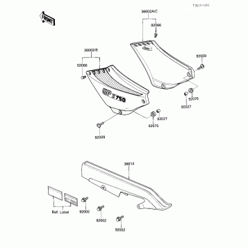 SIDE COVERS/CHAIN COVER