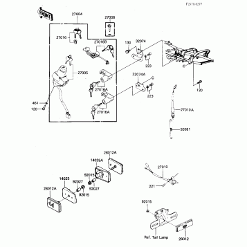 IGNITION SWITCH/LOCKS/REFLECTORS