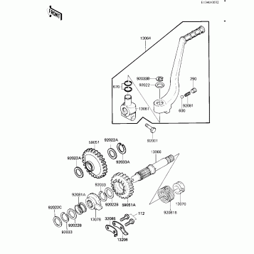KICKSTARTER MECHANISM
