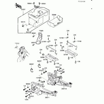 BATTERY CASE/ELECTRO BRACKET