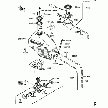 FUEL TANK (ZX900-A1)