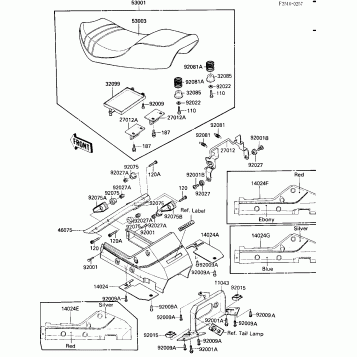 SEAT/SEAT COVER (ZX900-A2)