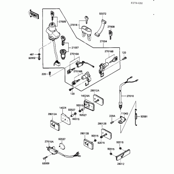 IGNITION SWITCH/LOCKS/REFLECTORS
