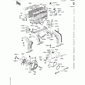 RADIATOR/FAN/COOLANT TANK