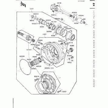 DRIVE SHAFT/FINAL GEARS