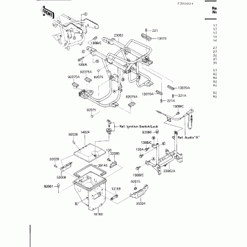 STORAGE CASE/SADDLEBAG BRACKET