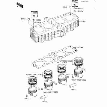 CYLINDER/PISTONS