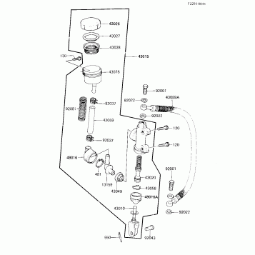 REAR MASTER CYLINDER