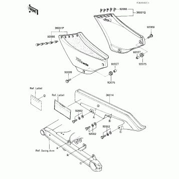 SIDE COVERS/CHAIN COVER