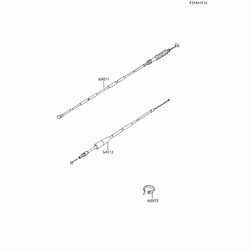 CABLES ('85 KX80-E3)