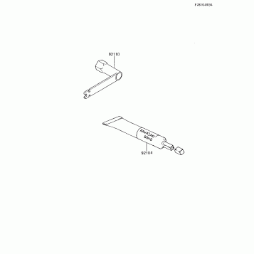 OWNER TOOLS ('85 KX80-E3)