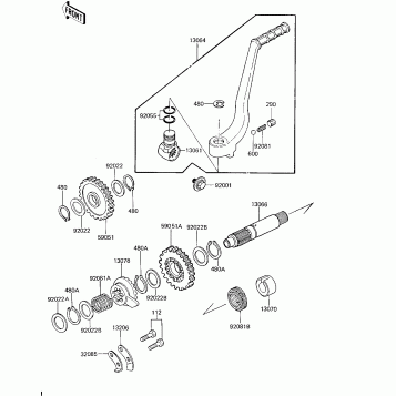 KICKSTARTER MECHANISM
