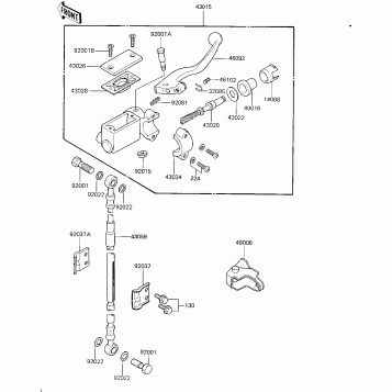FRONT MASTER CYLINDER