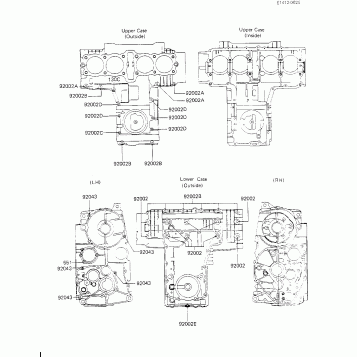 CRANKCASE BOLT & STUD PATTERN