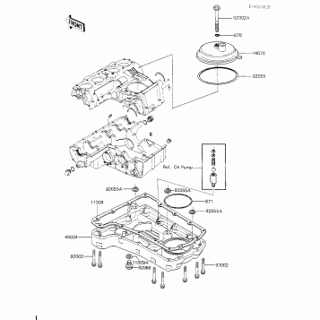 BREATHER COVER/OIL PAN
