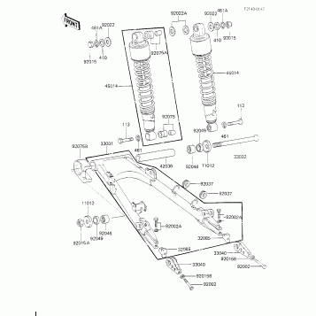 SWING ARM/SHOCK ABSORBERS