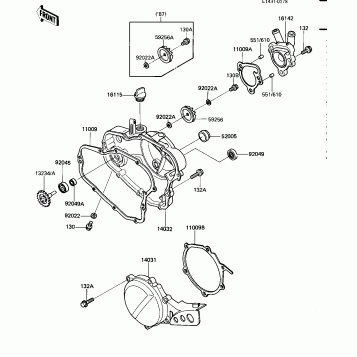 ENGINE COVERS/WATER PUMP