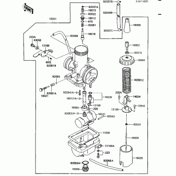 CARBURETOR (KX80-G1)