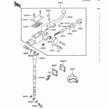 FRONT MASTER CYLINDER