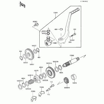 KICKSTARTER MECHANISM