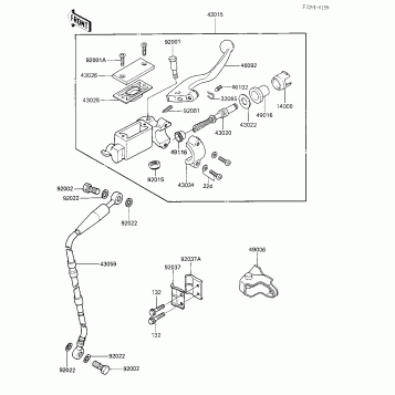 FRONT MASTER CYLINDER