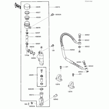 REAR MASTER CYLINDER